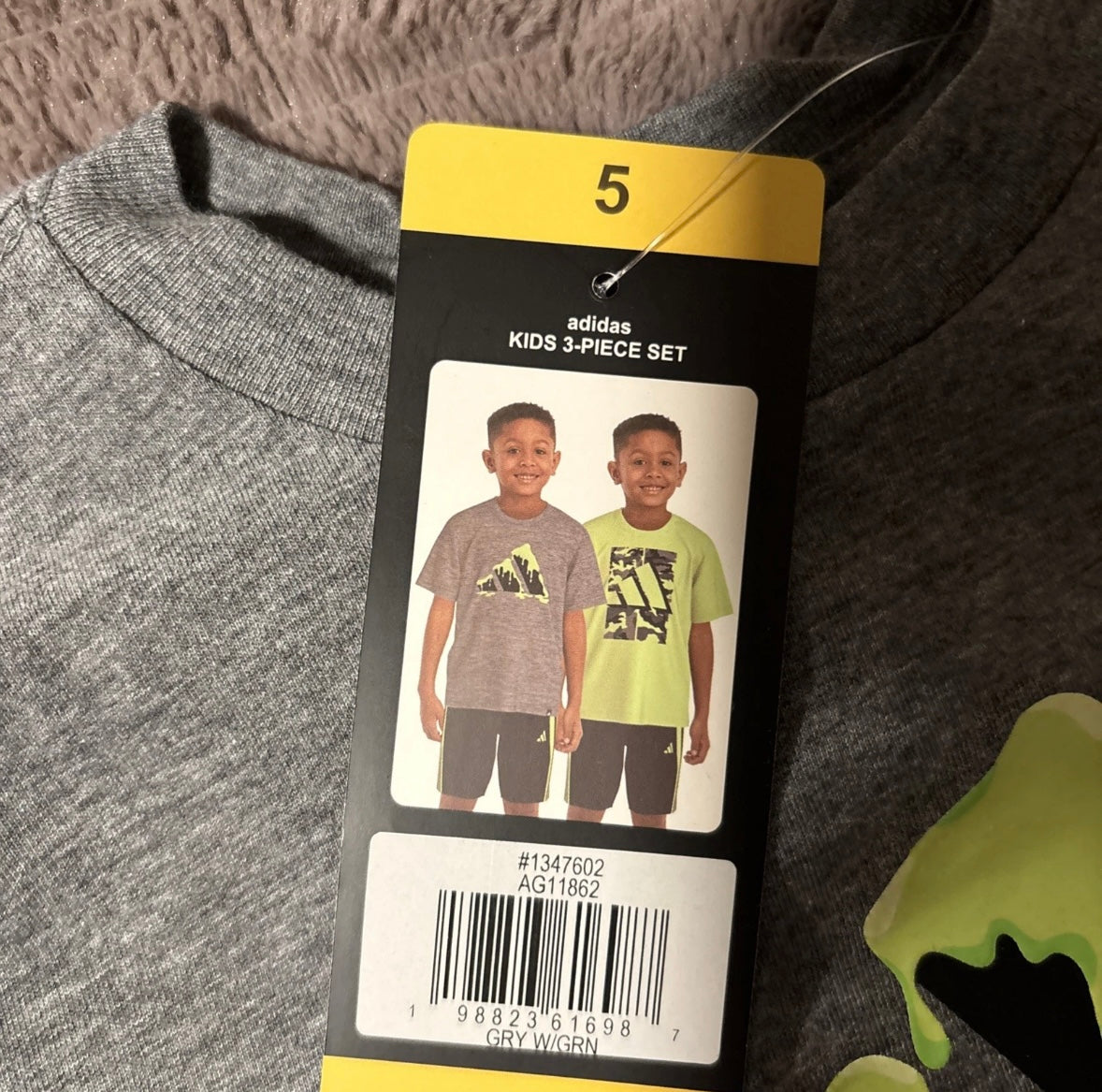 Conjunto niño 3 piezas , Adidas.